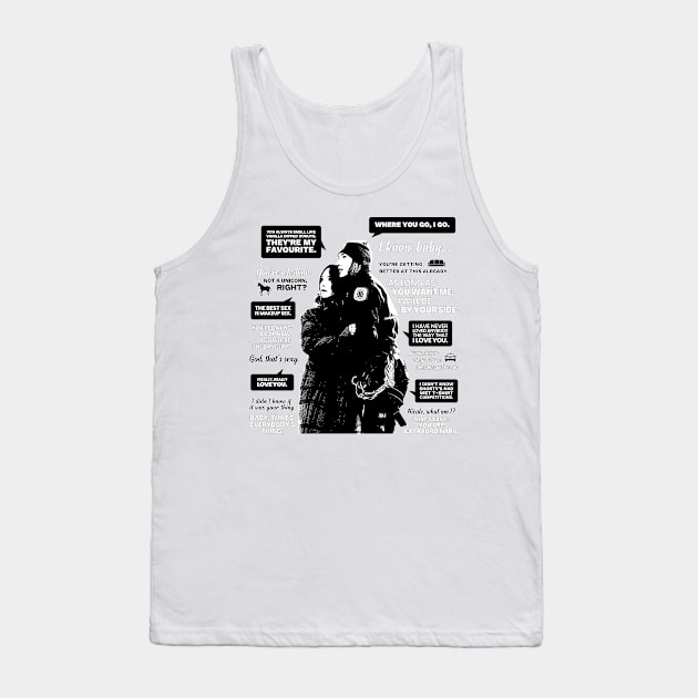 WayHaught Quotes - Wynonna Earp Tank Top by VikingElf